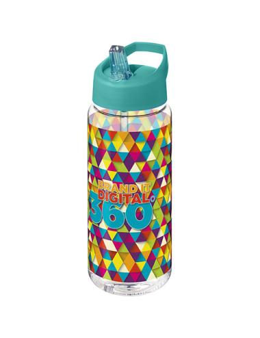 Bidón deportivo con tapa con boquilla de 600 ml H2O Active® "Octave Tritan™"