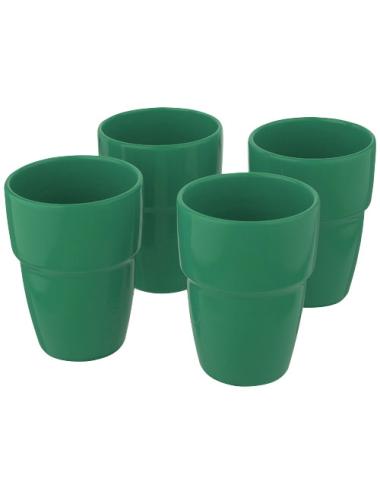 Set de regalo de 4 vasos apilables de 280 ml "Staki"