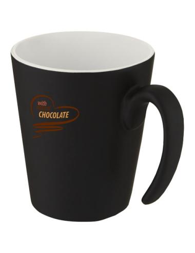 Taza de cerámica con asa de 360 ml "Oli"