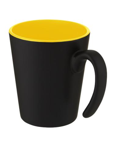 Taza de cerámica con asa de 360 ml "Oli"