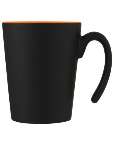 Taza de cerámica con asa de 360 ml "Oli"