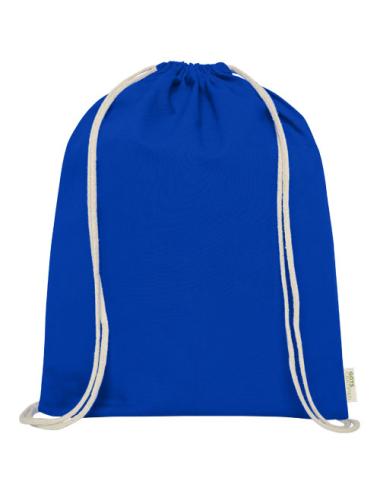 Mochila de cuerdas de algodón orgánico GOTS de 140 g/m² 5L "Orissa"