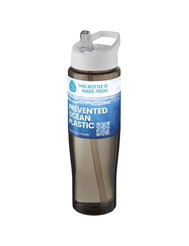 Bidón deportivo de 700 ml con tapa con boquilla H2O Active® "Eco Tempo"