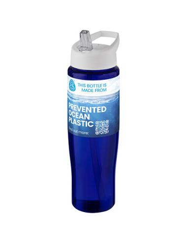 Bidón deportivo de 700 ml con tapa con boquilla H2O Active® "Eco Tempo"