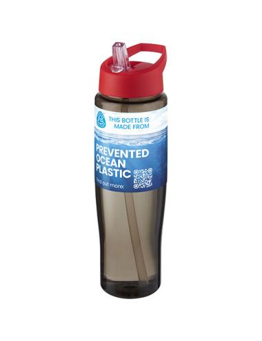 Bidón deportivo de 700 ml con tapa con boquilla H2O Active® "Eco Tempo"