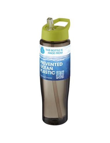 Bidón deportivo de 700 ml con tapa con boquilla H2O Active® "Eco Tempo"