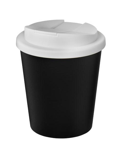 Vaso reciclado de 250 ml con tapa antigoteo "Americano® Espresso Eco"