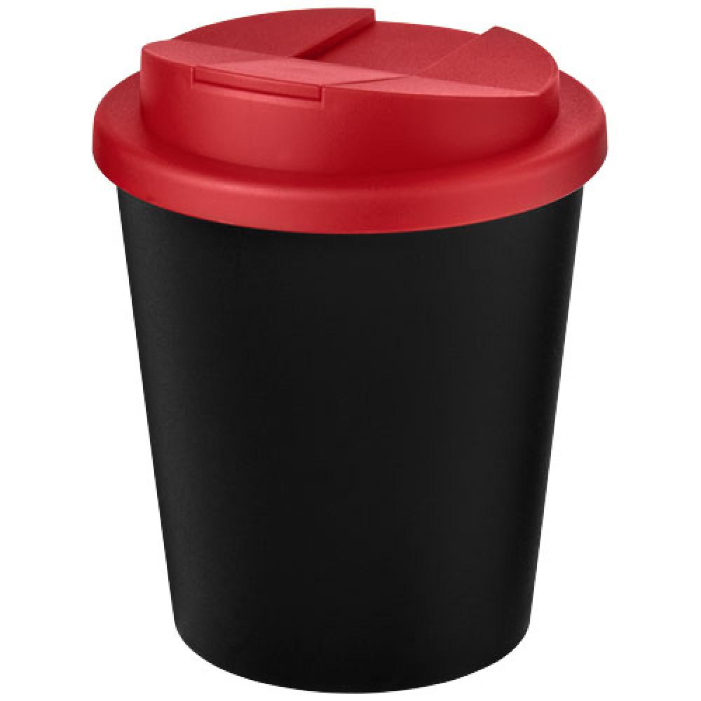 Vaso reciclado de 250 ml con tapa antigoteo "Americano® Espresso Eco"