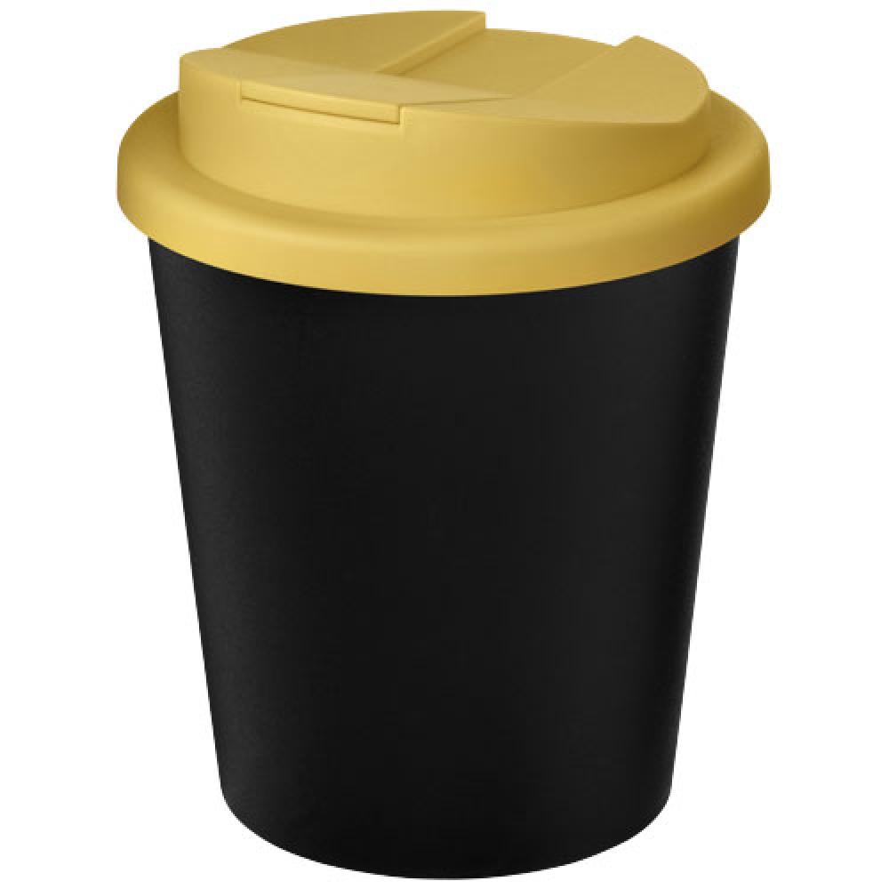 Vaso reciclado de 250 ml con tapa antigoteo "Americano® Espresso Eco"