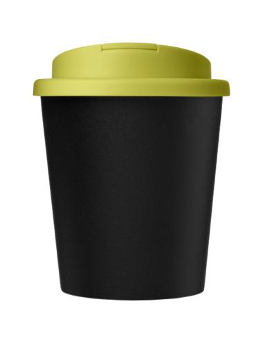 Vaso reciclado de 250 ml con tapa antigoteo "Americano® Espresso Eco"