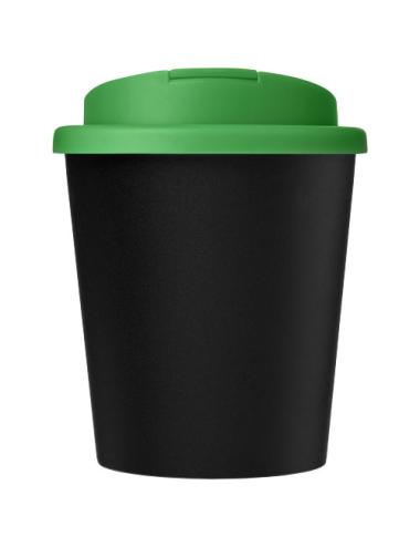 Vaso reciclado de 250 ml con tapa antigoteo "Americano® Espresso Eco"