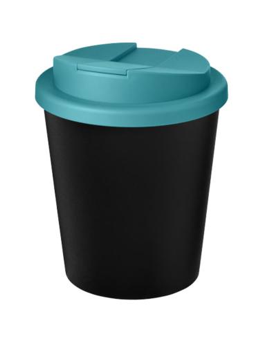 Vaso reciclado de 250 ml con tapa antigoteo "Americano® Espresso Eco"