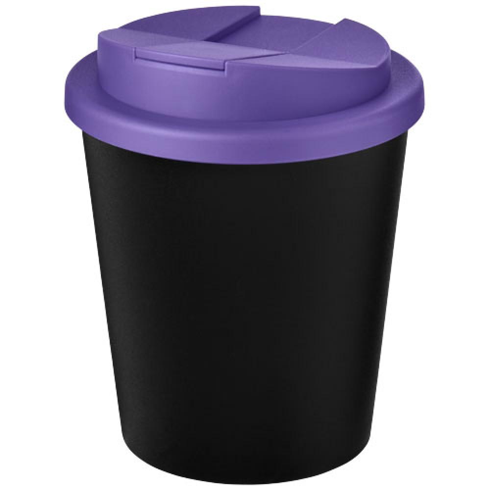 Vaso reciclado de 250 ml con tapa antigoteo "Americano® Espresso Eco"