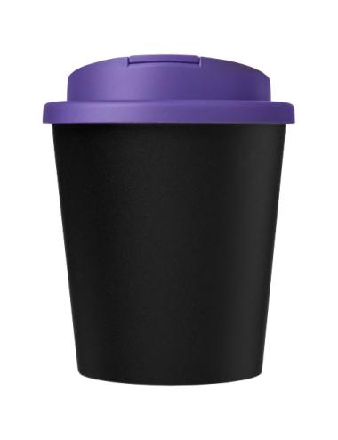 Vaso reciclado de 250 ml con tapa antigoteo "Americano® Espresso Eco"