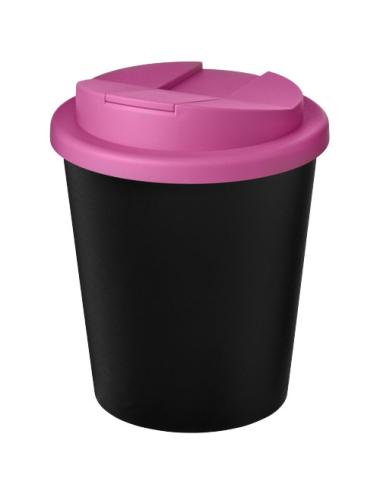 Vaso reciclado de 250 ml con tapa antigoteo "Americano® Espresso Eco"