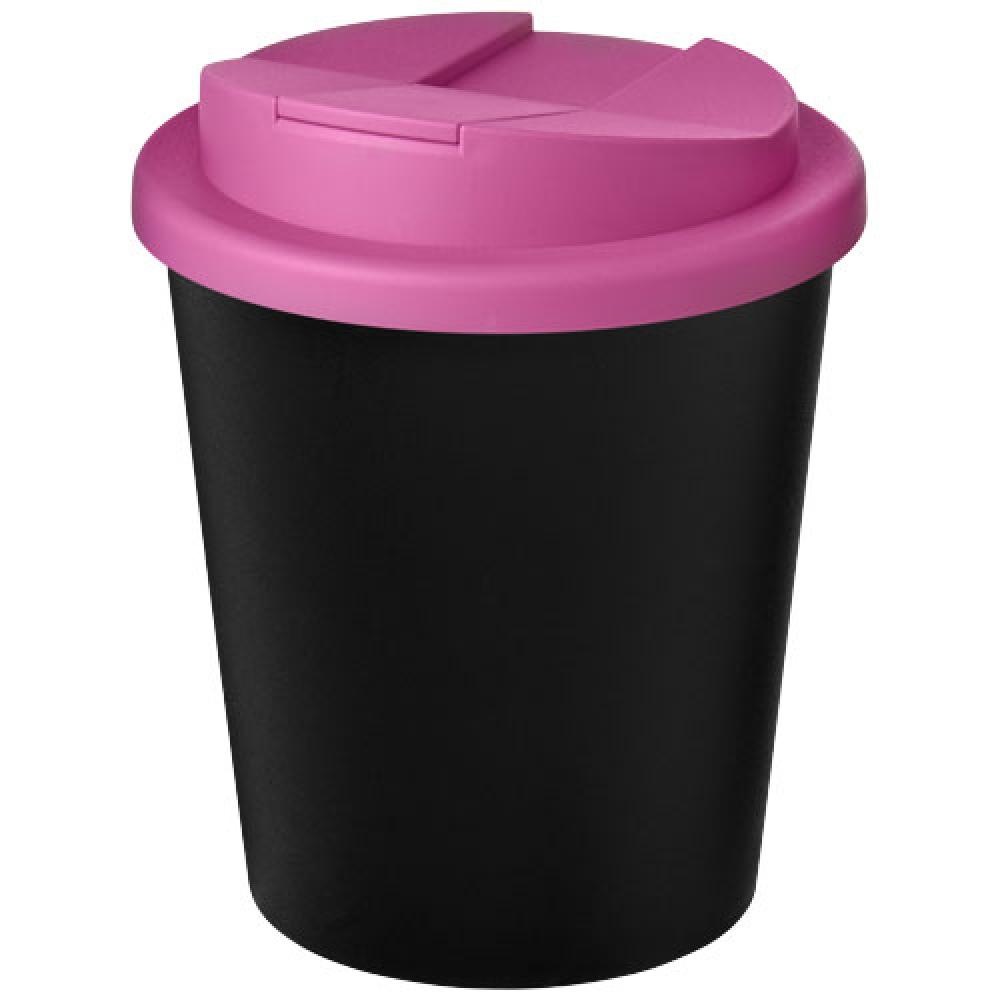 Vaso reciclado de 250 ml con tapa antigoteo "Americano® Espresso Eco"