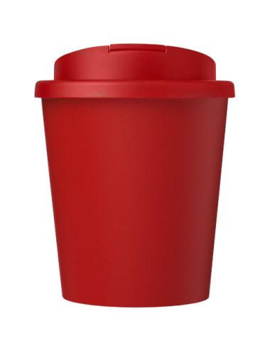 Vaso reciclado de 250 ml con tapa antigoteo "Americano® Espresso Eco"