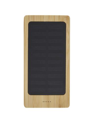 Batería externa solar de bambú de 8000 mAh "Alata"