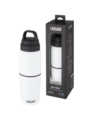 CamelBak® bidón de acero inoxidable con aislamiento al vacío de 500 ml y vaso de 350 ml "MultiBev"