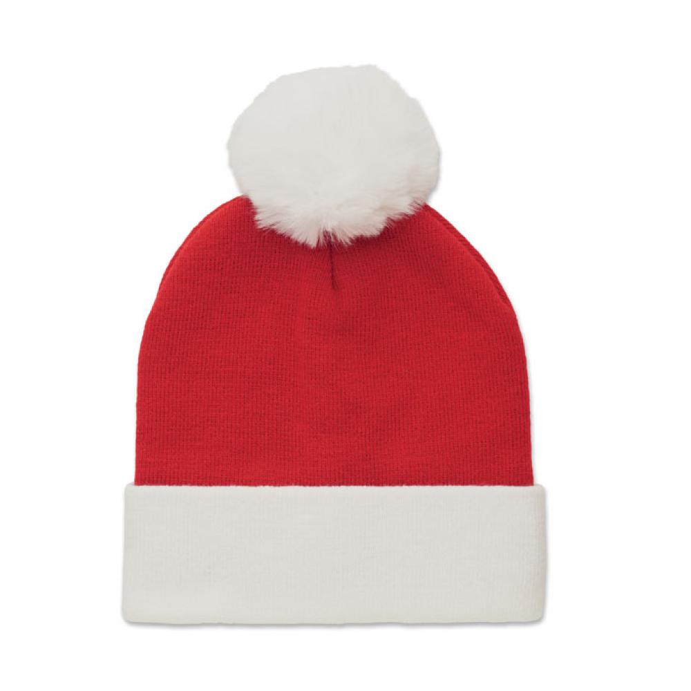 Gorro de punto navideño