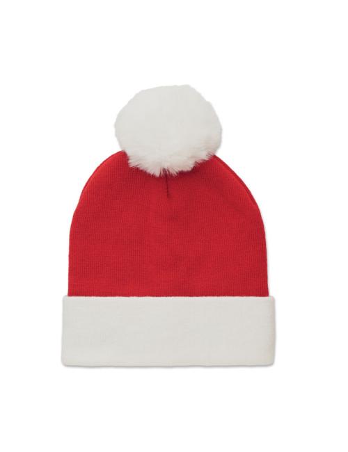 Gorro de punto navideño