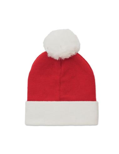 Gorro de punto navideño