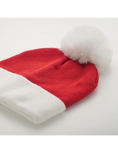 Gorro de punto navideño