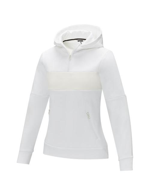 Sudadera anorak con capucha  con media cremallera para mujer "Sayan"