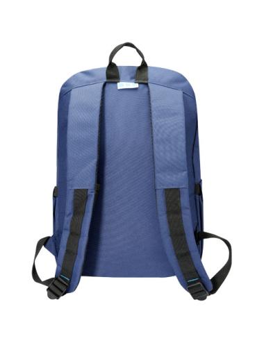 Mochila para portátil de RPET GRS de 15" y 19 l REPREVE® Our Ocean™ Commuter