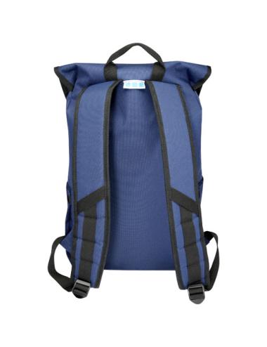 Mochila para portátil de RPET GRS de 15" y 19 l REPREVE® Our Ocean™