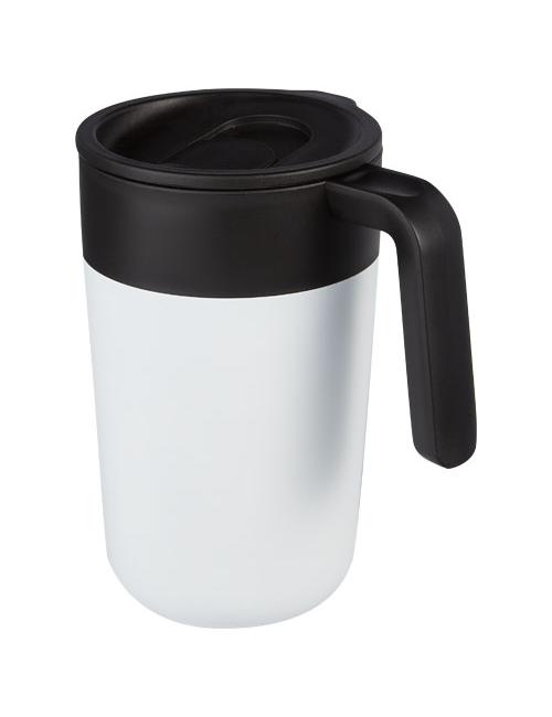 Taza de 400 ml con doble pared reciclada "Nordia"