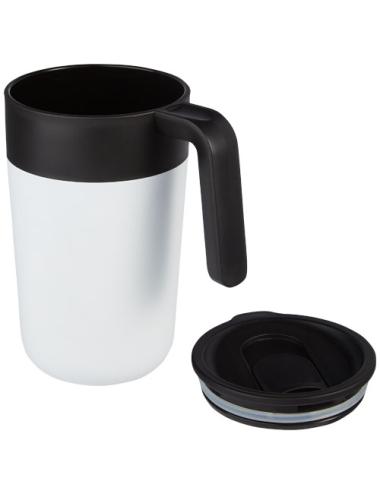 Taza de 400 ml con doble pared reciclada "Nordia"