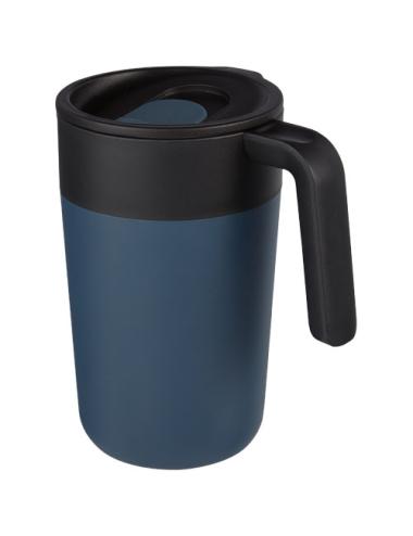 Taza de 400 ml con doble pared reciclada "Nordia"