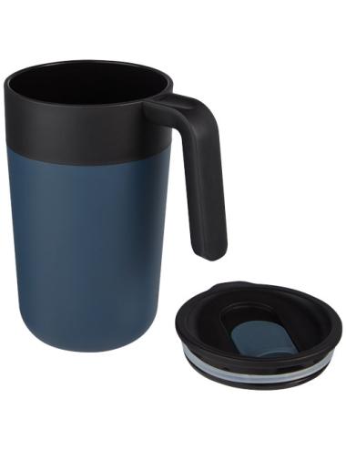 Taza de 400 ml con doble pared reciclada "Nordia"