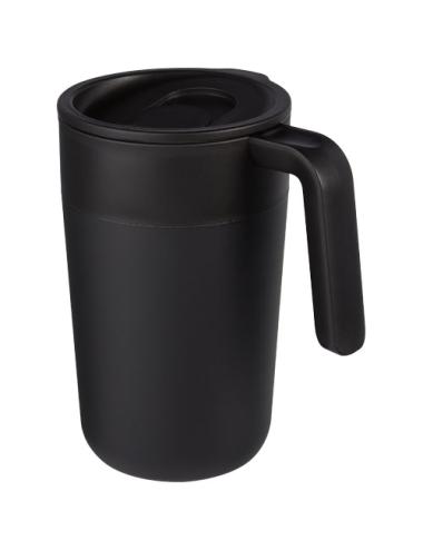 Taza de 400 ml con doble pared reciclada "Nordia"