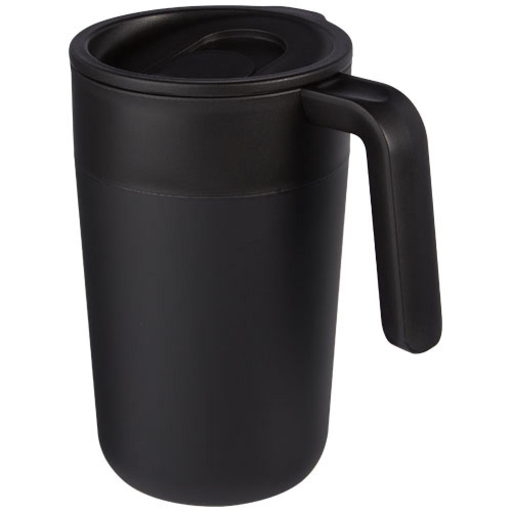 Taza de 400 ml con doble pared reciclada "Nordia"