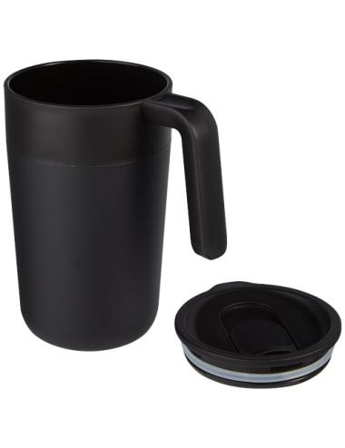 Taza de 400 ml con doble pared reciclada "Nordia"