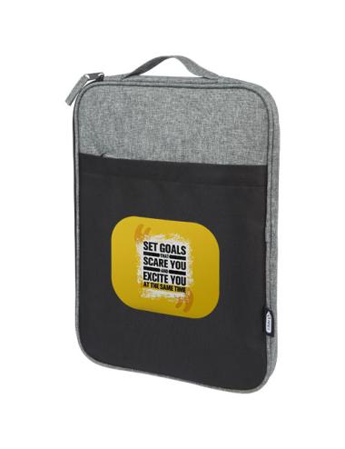 Funda para portátil de 14" reciclada GRS en dos tonos de 2,5 L "Reclaim"