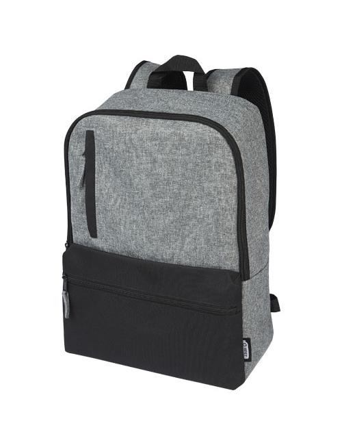 Mochila para portátil de 15" reciclada GRS en dos tonos de 14 L "Reclaim"