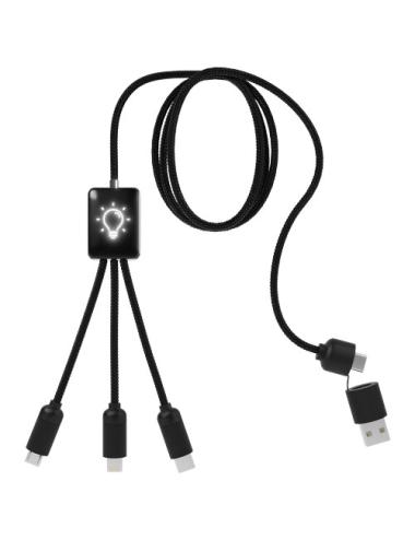 Cable de carga extensible 5 en 1 "SCX.design C28"