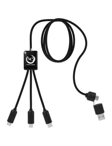 Cable de carga extensible 5 en 1 "SCX.design C28"