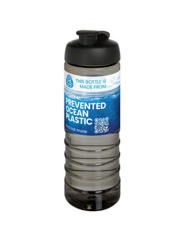 Bidón deportivo con tapa Flip de 750 ml "H2O Active® Eco Treble"