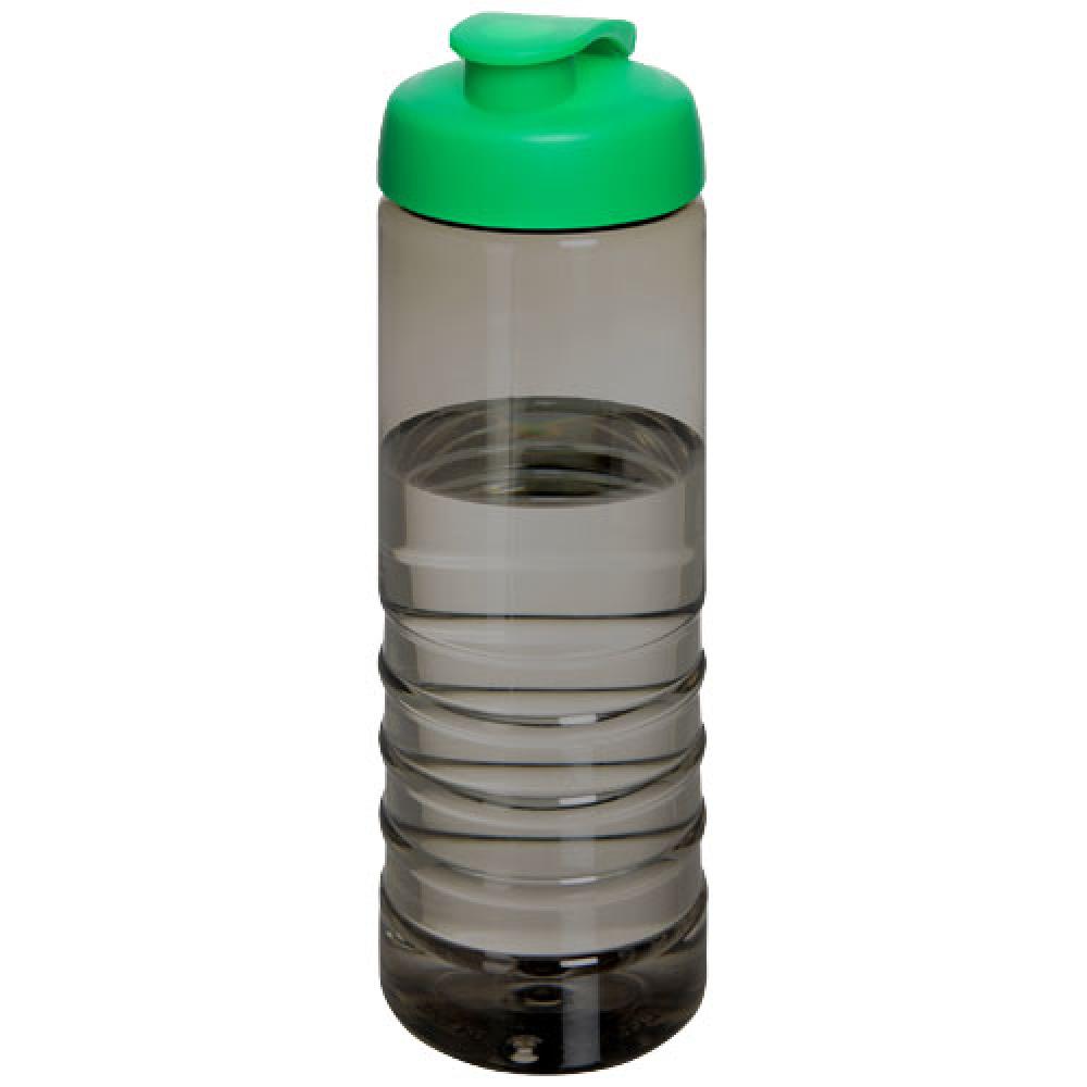 Bidón deportivo con tapa Flip de 750 ml "H2O Active® Eco Treble"