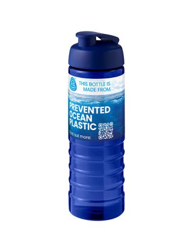 Bidón deportivo con tapa Flip de 750 ml "H2O Active® Eco Treble"