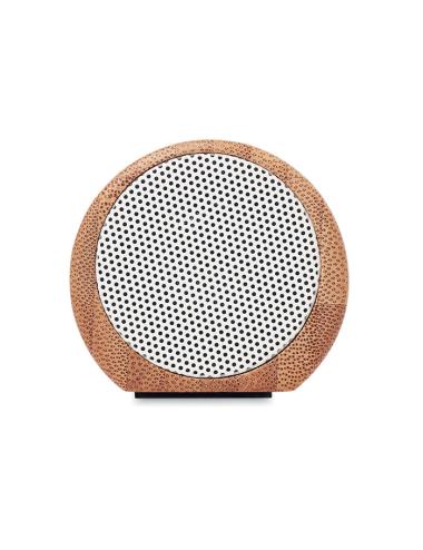 Altavoz bambú inalámbrico 2x5W