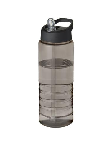 Bidón deportivo con tapa con boquilla de 750 ml "H2O Active® Eco Treble"