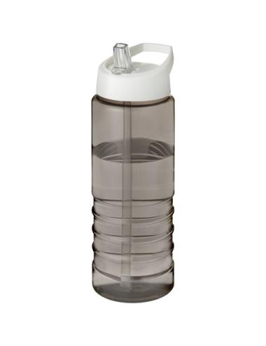 Bidón deportivo con tapa con boquilla de 750 ml "H2O Active® Eco Treble"