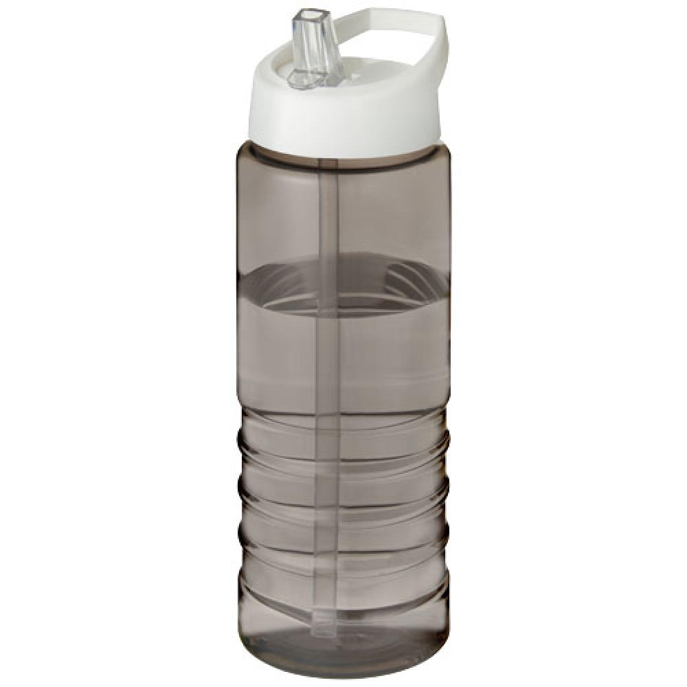 Bidón deportivo con tapa con boquilla de 750 ml "H2O Active® Eco Treble"