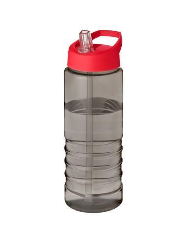 Bidón deportivo con tapa con boquilla de 750 ml "H2O Active® Eco Treble"