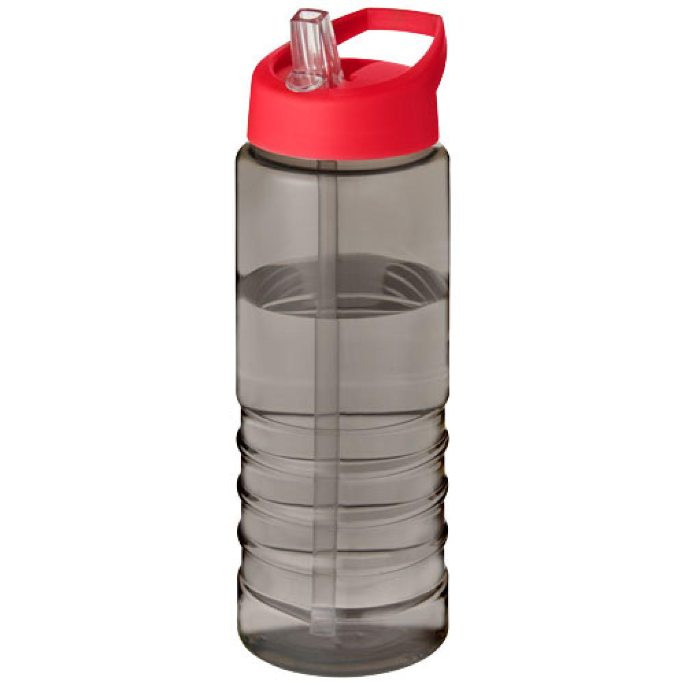 Bidón deportivo con tapa con boquilla de 750 ml "H2O Active® Eco Treble"